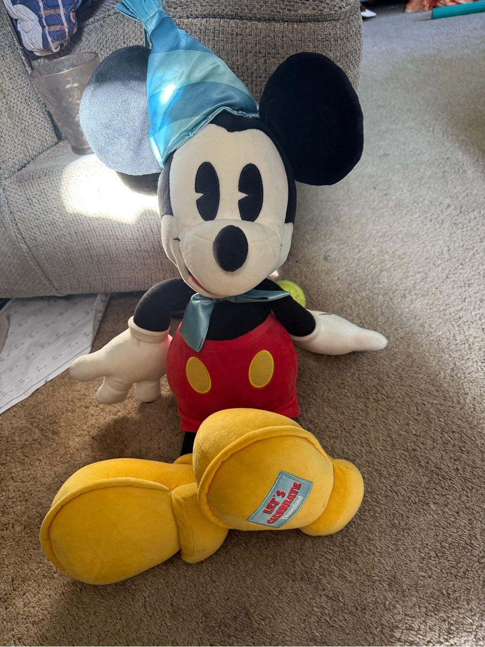 Disney Mickey Mouse Let’s Celebrate Plush